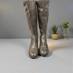 Life Stride Women's Silver Over the Knee Boots